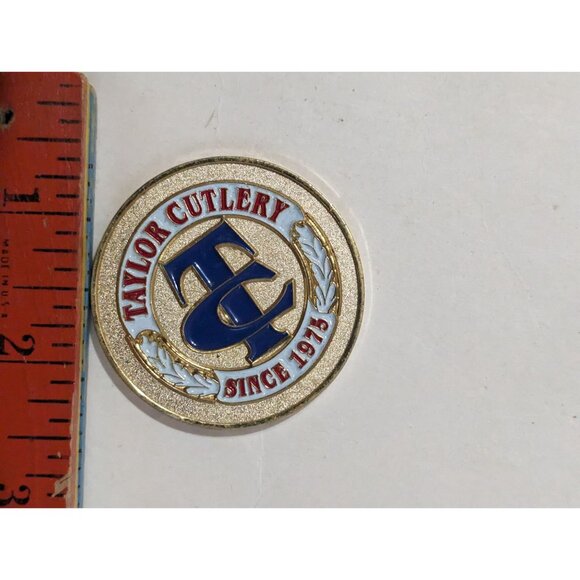 Smith & Wesson Salutes America Taylor Cutlery Challenge Coin 1975 Collectible 🇺 - Picture 7 of 7